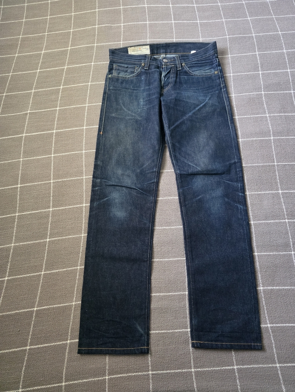Vtg Imogene + Willie Slim Fit Moto Jeans